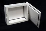 Texas Foam Polystyrene Shippers Thermal Set Up Cooler with Outer Box, 14 qt., Minimum Purchase 36 - TXFTR8SETUP