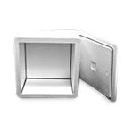 Texas Foam Polystyrene Shippers Cooler with Thermal Setup and Outer Box, 28 qt. - TXFTR9USMLG