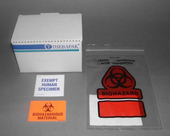 THERAPAK CORPORATION Ambient Human and Animal Specimen Transport Systems 56872 36 Each - MDL-TXH56872