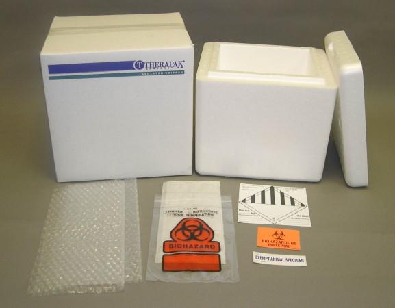 Therapak Specimen Shipping Boxes For Frozen Trans Iata-Eas-Frozen Shipper, 3/CS - 56885 - 3 Each