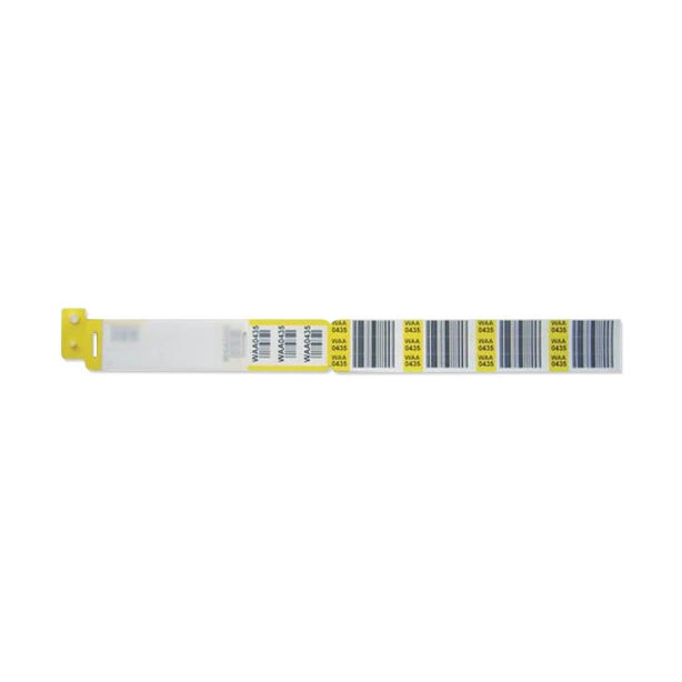 TYPENEX MEDICAL LLC Typanex Barcode Blood Bands for Handwriting 4R4680 10 Each - MDL-TYP4R4680Z