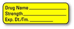 Blank Anesthesia Syringe Labels - AL200 - 1 Each - MDL-UALAL200