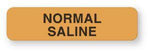 "Normal Saline" Anesthesia Labels - AM141 - 1 Each - MDL-UALAM141
