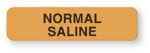 "Normal Saline" Anesthesia Labels - AM141 - 1 Each - MDL-UALAM141