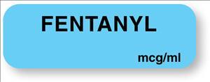 "Fentanyl" Anesthesia Labels - AM230 - 1 Each - MDL-UALAM230