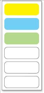 United Ad Blank Anesthesia Labels - AM897 - 25 Each - MDL-UALAM897