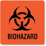 Hazard Warning Labels - BH050 - 50 Each - MDL-UALBH050