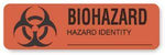 Hazard Warning Labels - ULBH204 - 1 Each - MDL-UALBH204