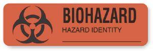 Hazard Warning Labels - ULBH204 - 1 Each - MDL-UALBH204