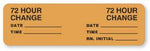"72 Hour Change" Tubing Change Labels - CM311 - 1 Each - MDL-UALCM311