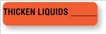 "Thicken Liquids" Nutrition Communication Labels - HD770 - 1 Each - MDL-UALHD770