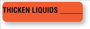 "Thicken Liquids" Nutrition Communication Labels - HD770 - 1 Each - MDL-UALHD770