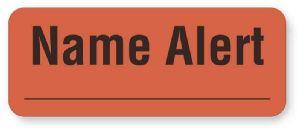 United Ad Label Company "Name Alert" Labels HN299 - 1.0 Each - MDL-UALHN299