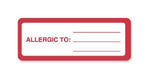United Ad Allergy Alert Labels and Tape - HN303 - 1 Each - MDL-UALHN303