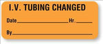 IV Tubing Changed Labels - HN483 - 1 Each - MDL-UALHN483