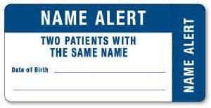 United Ad Label Company "Name Alert" Labels HN879 -  - MDL-UALHN879