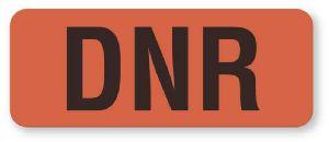 "DNR" Alert Labels - HX205 - 1 Each - MDL-UALHX205