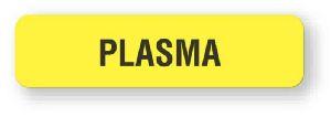 "Plasma" Specimen and Lab Report Labels - PS104 - 1 Each - MDL-UALPS104