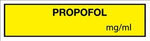 Propofol mg/mL Anesthesia Tape - TA010 - 1 Each - MDL-UALTA010
