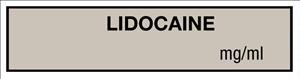 Lidocaine Anesthesia Tape and Labels - TA087 - 1 Each - MDL-UALTA087
