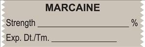 UNITED AD LABEL COMPANY Marcaine Medication Tape TA092 1 Each - MDL-UALTA092