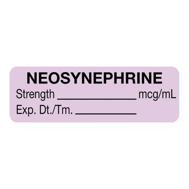 Anesthesia Labels - ULAL737 - 1 Each - MDL-UALULAL737