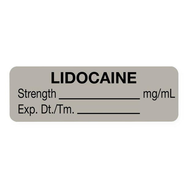 Anesthesia Labels - ULAL743 - 1 Each - MDL-UALULAL743