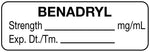 UNITED AD LABEL COMPANY Anesthesia Labels ULAL744 - MDL-UALULAL744