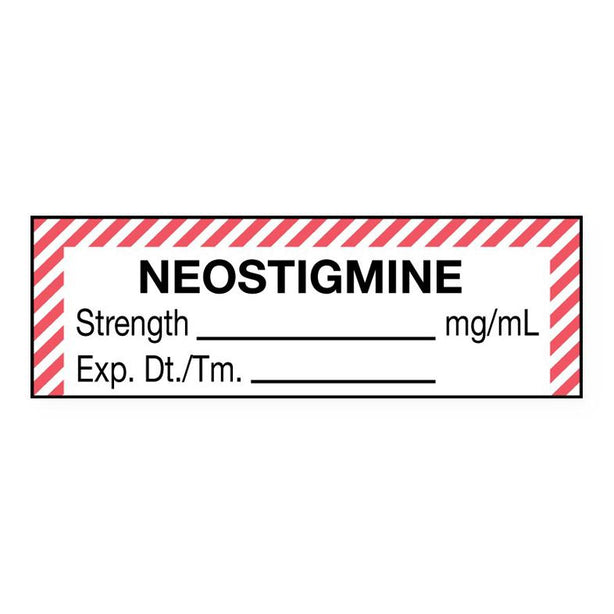Anesthesia Labels - ULAL756 - 1 Each - MDL-UALULAL756