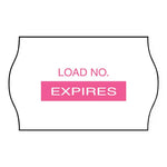 United Ad EDP Pinfeed Load No. EXPIRES Labels, White, 1" x 5/8" - ULCS505 - 1125 Each