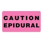 Epidural Warning Labels - ULFP129 - 1 Each - MDL-UALULFP129