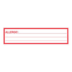 United Ad Allergy Alert Labels and Tape - ULHN551 - 1 Each - MDL-UALULHN551
