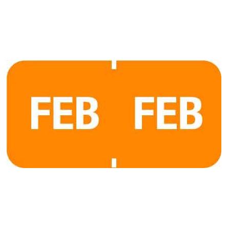 United Ad Label Company Monthly Filing System Labels - UALULIF902