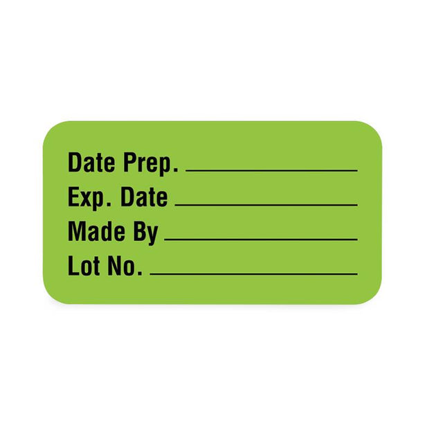 United Ad Label Company Paper Quality Control Labels - UALULQC222