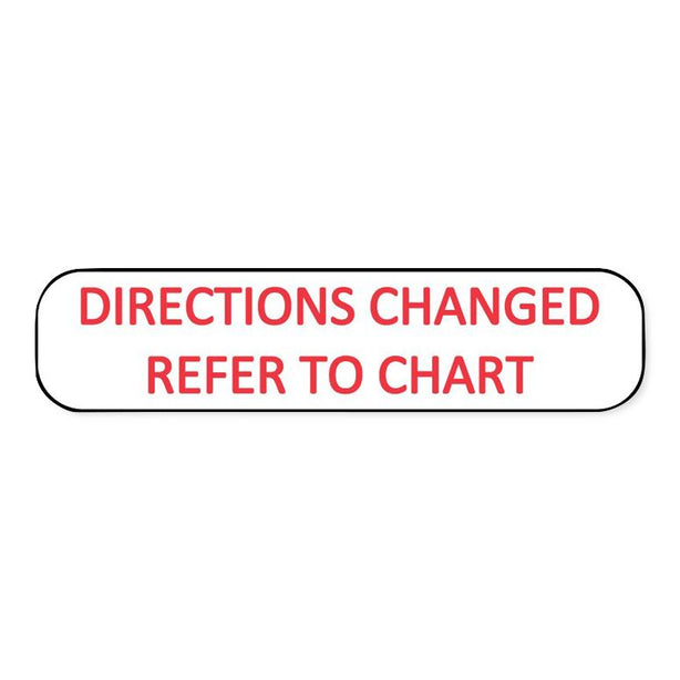 United Ad Label Directions CHANGED Medication Labels - ULRXA1238 - 1 Each - MDL-UALULRXA1238