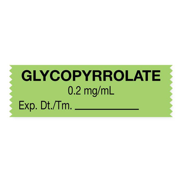 Anesthesia Labels - ULTJ0782 - 1 Each - MDL-UALULTJ0782
