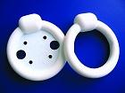 U. A. Medical Ring Pessary without Knob Support, #3 - UAMRK2503