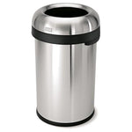 Simplehuman Stainless-Steel Trash Cans H-3621 1.0 Each-MDL-ULNH3621