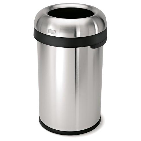 Simplehuman Stainless-Steel Trash Cans H-3621 1.0 Each-MDL-ULNH3621