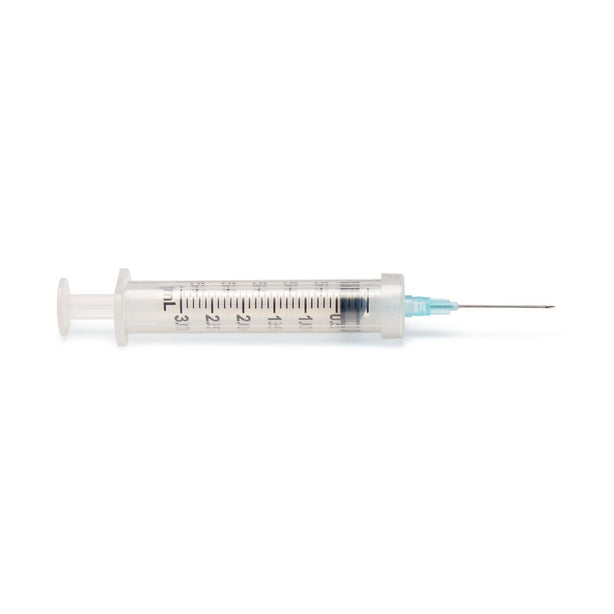 ULTIMED INC 3 mL Safety Syringes ULT32310 100 Each - MDL-ULT32310Z