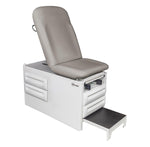 UMF MEDICAL Manual Exam Table with 500 lb. Capacity and 4 Storage Drawers 5240 SMOKY CASHMERE 1 Each-MDL-UMF5240SC