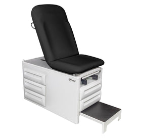 Umf Medical Model 5250 Manual Exam Tables with 5 Storage Drawers 5250 CLASSIC BLACK - 1.0 Each - MDL-UMF5250CB