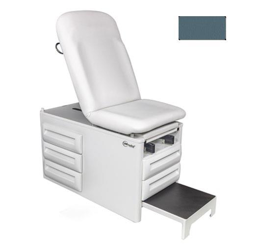 Umf Medical Model 5250 Manual Exam Tables with 5 Storage Drawers 5250 LAKESIDE BLUE - 1.0 Each - MDL-UMF5250LB