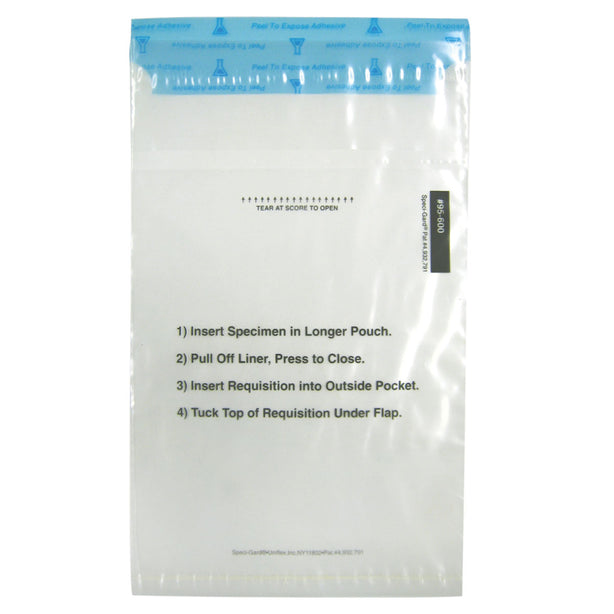 Uniflex Uniflex Bio-Seal Specimen Bags 95-600 - 1000.0 Each