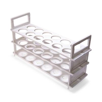 United Scientific Supplies, Inc. United Scientific 3-Tier Plastic Test Tube Racks 77711 - 2.0 Each