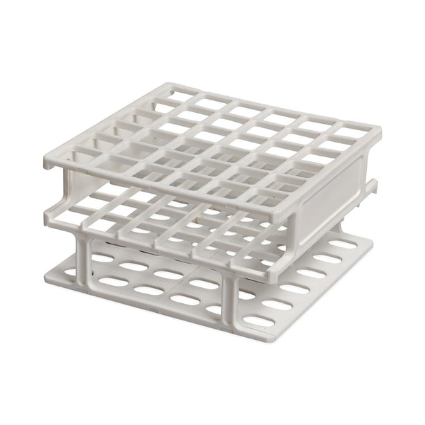 United Scientific Plastic Rack, Test Tube, 1-Piece, Polypropylene, 16 mm x 36 Tubes - 77907 - 4 Each