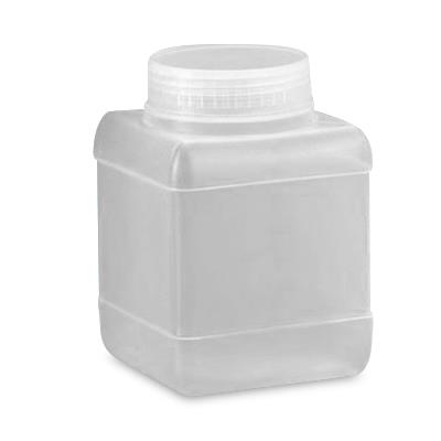 United Scientific Wide-Mouth Square Polypropylene Reagent Bottle, 36 mm I. D. Mouth, 250 mL, 12 per pk - 81900 - 12 Each
