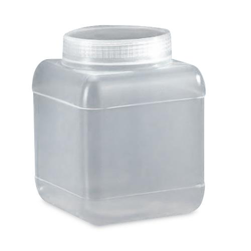 United Scientific Wide-Mouth Square Polypropylene Reagent Bottle, 71 mm I. D. Mouth, 1,000 mL, 6 per pk - 81902 - 6 Each