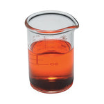 United Scientific Glass Low Form Beaker, Heavy-Duty, 250 mL - BG1003-250 - 12 Each