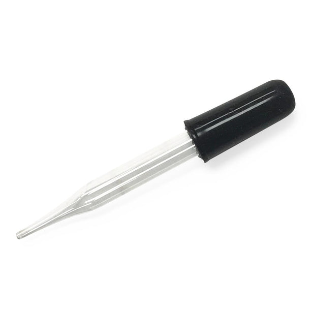 United Scientific Glass Eye Dropper Pipette with Rubber Bulb, 4 mL, 100 mm L, 12 per Pack - BPB004-PK/12 - 12 Each